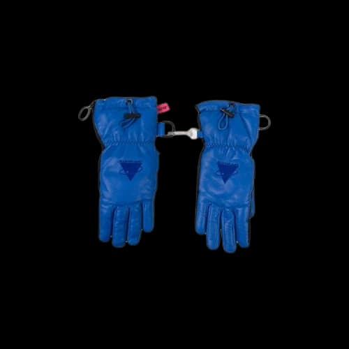 Off-White Drawstring Gloves 'Cobalt Blue'