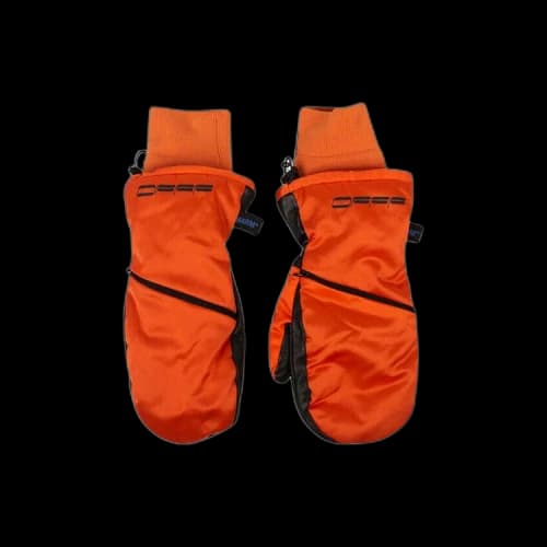 Off-White Bomber Mitten Gloves 'Orange/Black'