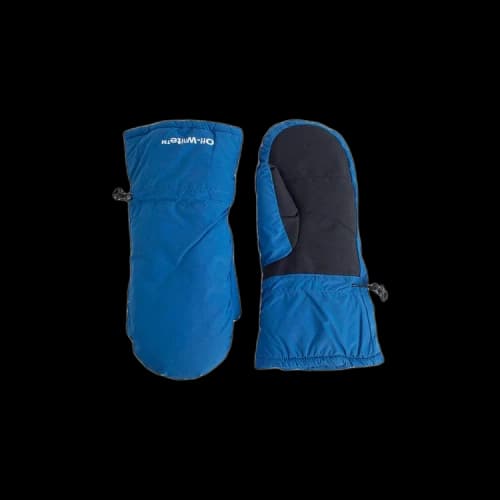 Off-White Bounce Ski Mittens 'Peacock/White'