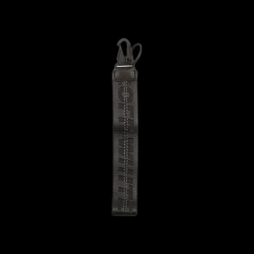 Off-White Industrial Logo Keychain 'Black'