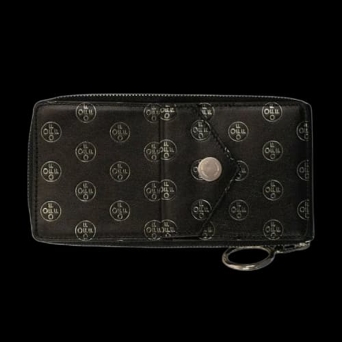 Off-White Logo Print Pocket Key Chain 'Black'