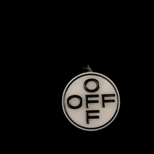 Off-White Off Keychain 'White'
