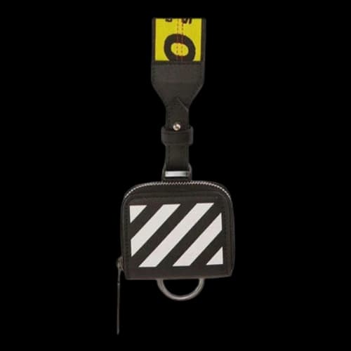 Off-White Diagonal-Stripe AirPods Pro Holder