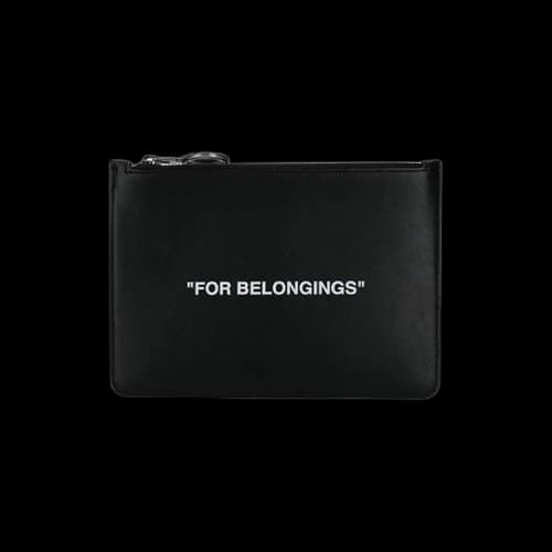 Off-White Quote Pouch 'Black'
