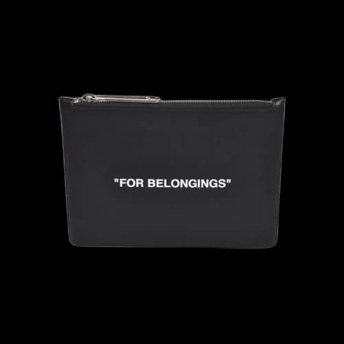 Off-White Quote Pouch 'Black'