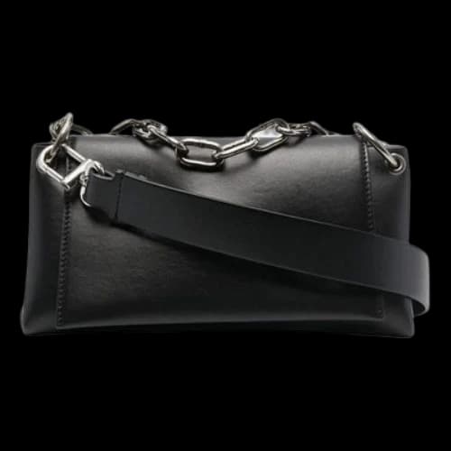 Off-White Nailed Black Shoulder Bag