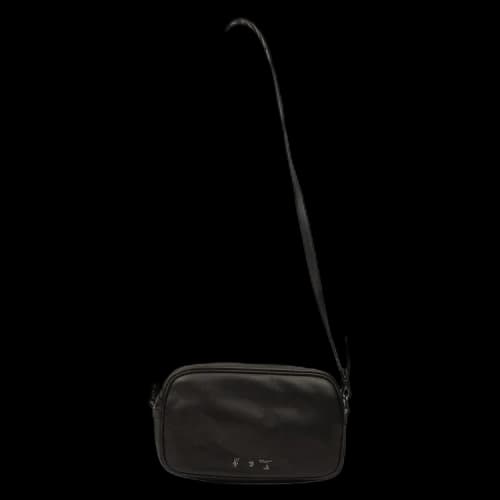 Off-White Leather Shoulder Bag 'Black'