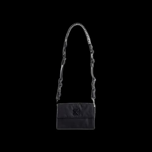 Off-White Jitney 1.4 Soft Shoulder Bag 'Black'