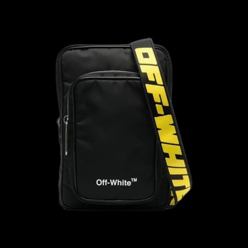 OFF-WHITE Hard Core Nylon Sling Bag Black/White