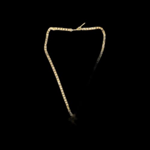 Off-White Arrow Logo Necklace 'Gold'