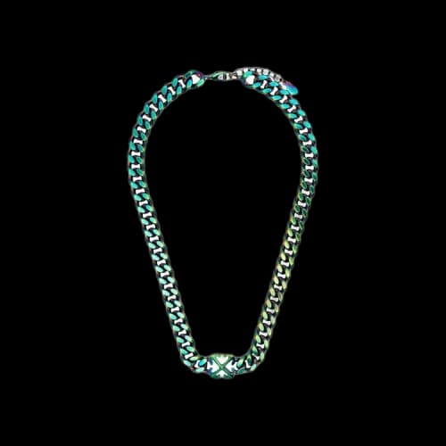 Off-White Arrow Chain Necklace 'Iridescent'