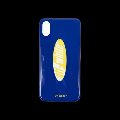 Off-White Split Logo iPhone Xs Max Case 'Blue'