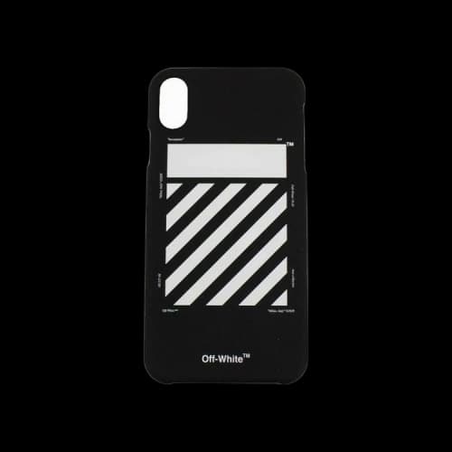 Off-White Diags Print iPhone XS Max Case 'Black'