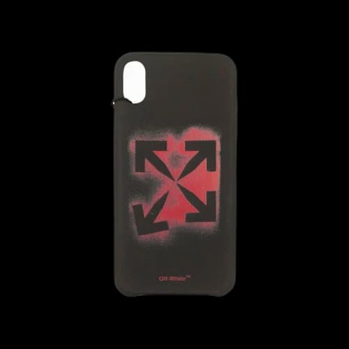 Off-White Stencil iPhone XS Max Case 'Black'