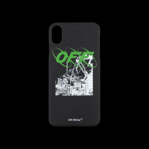 Off-White Ruined Industrial iPhone Xs Max Case 'Black'