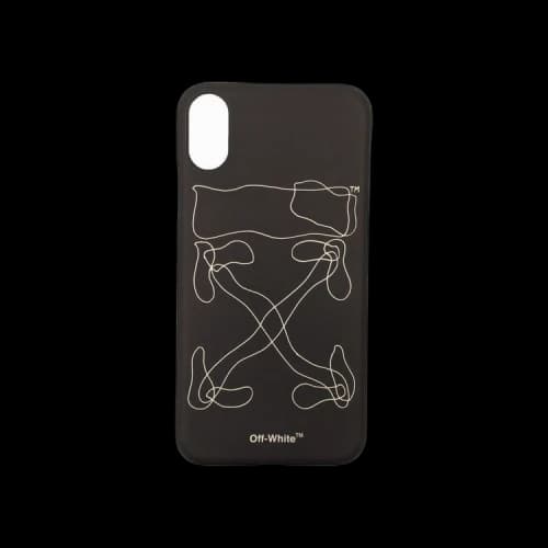 Off-White Abstract Arrows iPhone XR Cover 'Black'