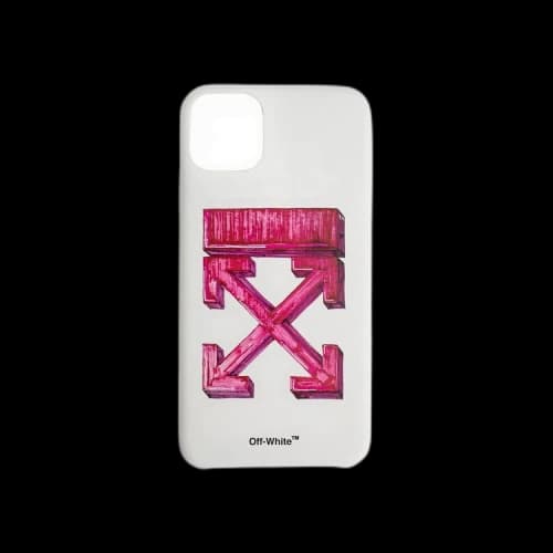 Off-White Marker iPhone 11 Pro Max Cover 'White/Red'