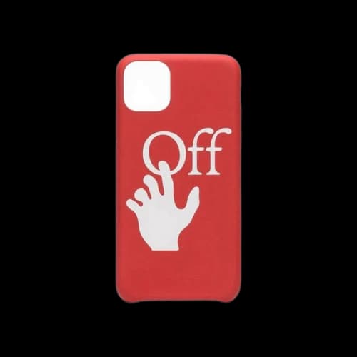 Off-White Hand Logo iPhone 11 Case 'Red'