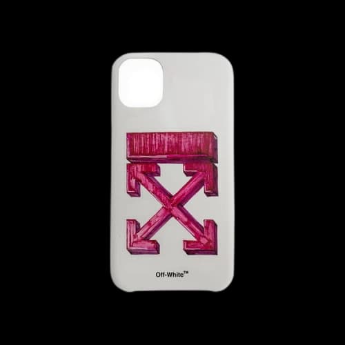 Off-White Marker iPhone 11 Cover 'White/Red'