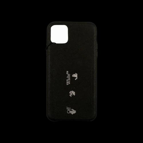 Off-White Saffiano iPhone 11 Pro Case 'Black'