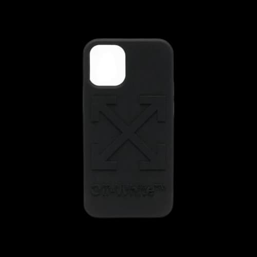 OFF-WHITE Arrows Rubber iPhone 12 Mini Case Black