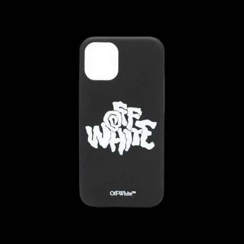 Off-White Blur Logo iPhone 12 Cover 'Black/White'