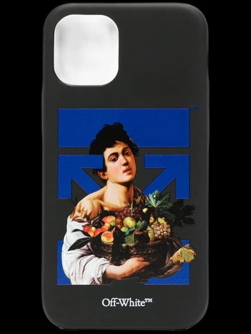 OFF-WHITE Caravaggio Boy iPhone 12 Mini Case Black/Blue
