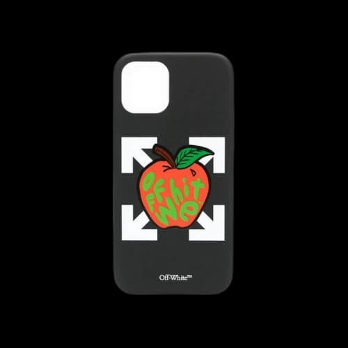 Off-White Apple iPhone 12 Pro Cover 'Black/Red'