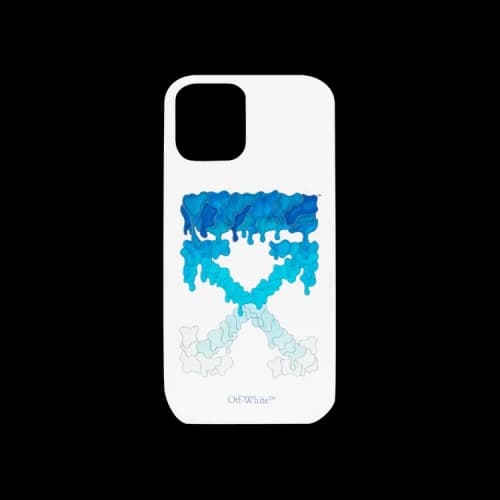Off-White Marker iPhone 12 Pro Cover 'White/Blue'