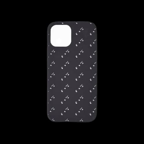Off-White Ow Logo Allover iPhone 12 Pro Max Case 'Black/White'