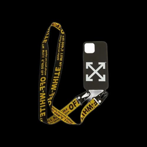 Off-White LND Belt iPhone 12 Pro Max Cover 'Black/White'