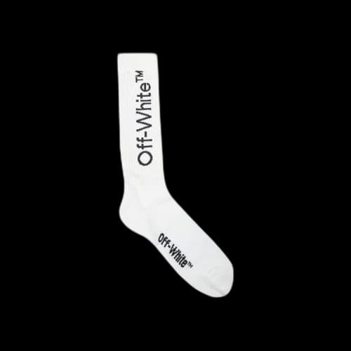 Off-White Arrow Mid Length Socks 'White/Black'