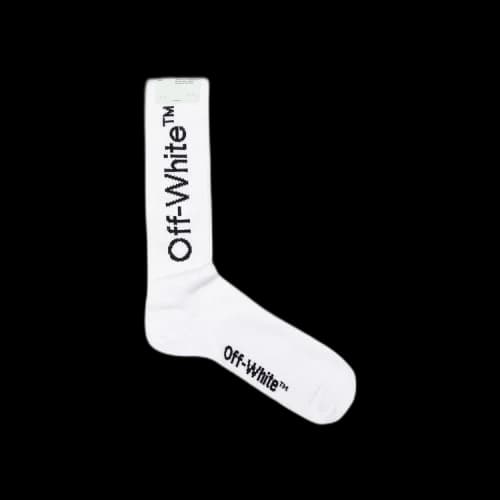 Off-White Arrow Mid Length Socks 'White/Black'