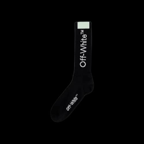Off-White Arrow Mid Length Socks 'Black/White'