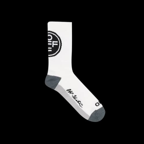 Off-White Mid Sport Socks 'White/Black'