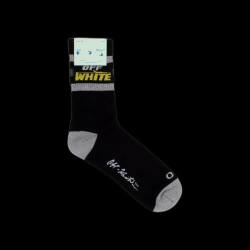 Off-White Label Off NS Mid Sport Socks 'Black'
