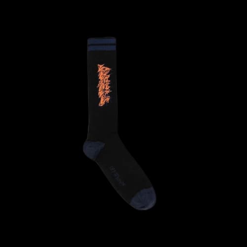 Off-White Neen Socks 'Black/Orange'