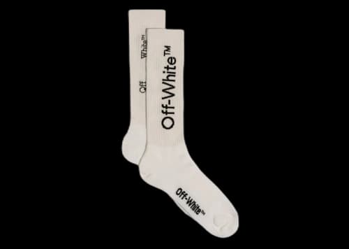 OFF-WHITE Swimming Man Socks White/Black
