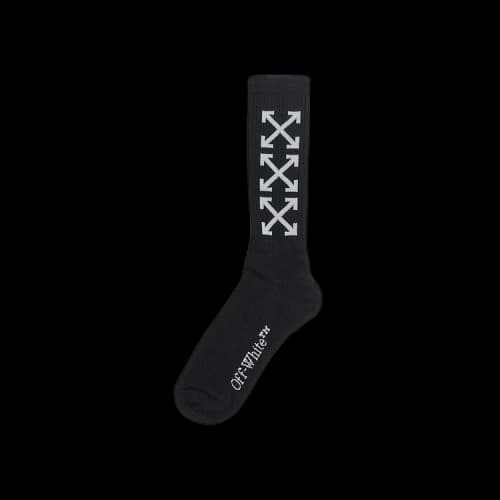Off-White Arrow Bookish Socks 'Black/White'