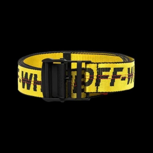 Off-White Classical Industrial Belt 'Yellow/Black'