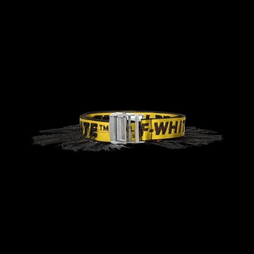 Off-White Artisan Industrial Belt 'Yellow/Black'