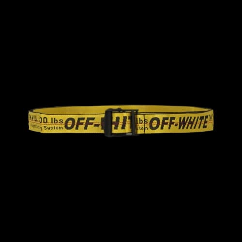 Off-White Classic Industrial Belt 'Yellow/Black'