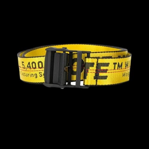 Off-White Carryover Industrial Belt 'Yellow'