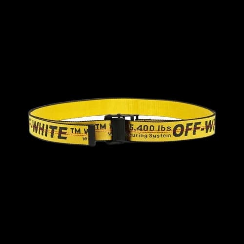 Off-White Classic Industrial Belt 'Yellow/Black'