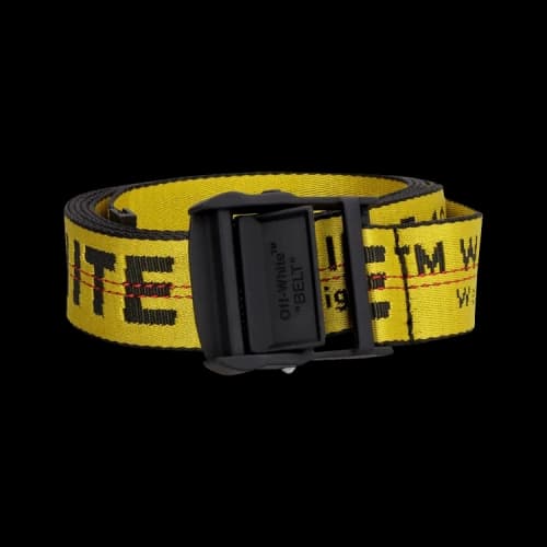 Off-White Industrial Belt 'Yellow'
