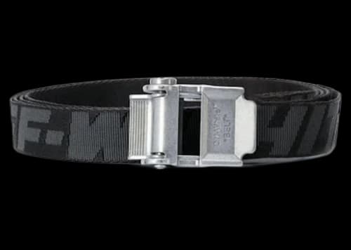 OFF-WHITE Mini 2.0 Industrial Belt (SS22) Black