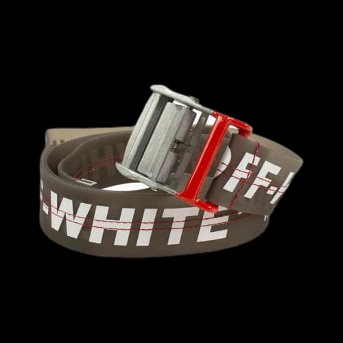 Off-White Logo Industrial Belt 'Black'