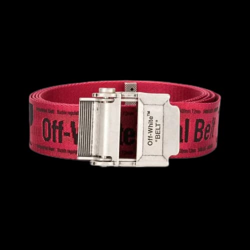 Off-White 2.0 Industrial Belt 'Red'