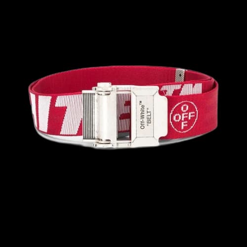 Off-White 2.0 Industrial Belt Short 'Red'