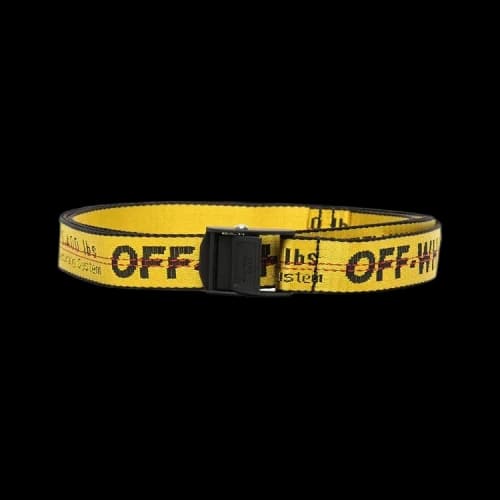 Off-White Industrial Belt 'Yellow'